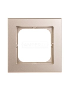 SONATA Ramka pojedyncza szampański złoty R-1R/39