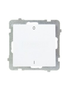 AS Łącznik podwójny biały ŁP-11G/m/00