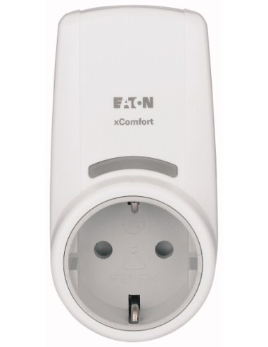 Xcomfort Adapter  załączająco wyłączający do gniazdka + pomiar energii 12A Schuko 195168