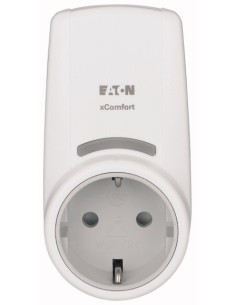 Xcomfort Adapter sterujący ogrzewaniem do gniazdka + pomiar energii 12A Schuko 195176
