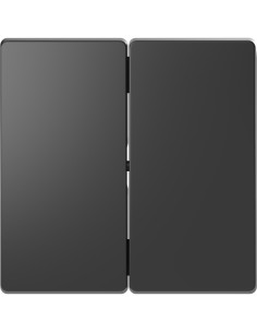 Merten System D Klawisz podwójny antracyt MTN3400-6034