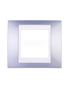 Unica Plus Ramka pojedyncza błękit lodowy pozioma i pionowa MGU6.002.854 2