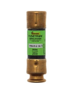 Wkładka bezpiecznikowa cylindryczna 14x51mm 6,25A 250V AC/125V DC FUSETRON klasa RK5 FRN-R-6-1-4