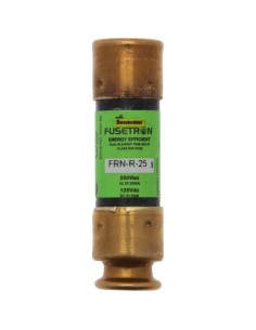 Wkładka bezpiecznikowa cylindryczna 14x51mm 25A 250V AC/125V DC FUSETRON klasa RK5 FRN-R-25