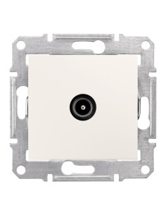 Sedna Gniazdo antenowe TV przelotowe 4dB krem SDN3201823