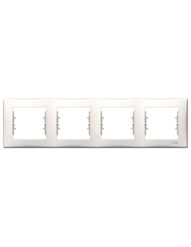 Sedna ramka 4-krotna pozioma krem SDN5800723