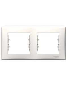 Sedna ramka 2-krotna pozioma krem SDN5800323 2