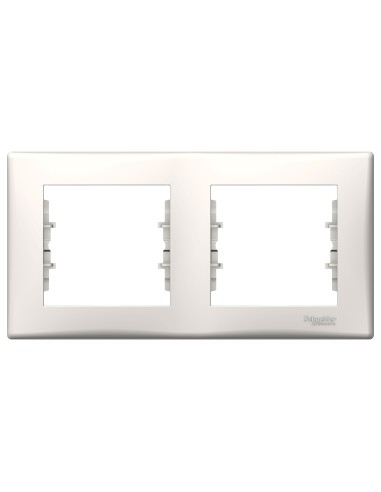 Sedna ramka 2-krotna pozioma krem SDN5800323