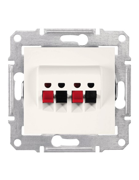 Sedna gniazdo głośnikowe uniwersalne krem SDN5400123