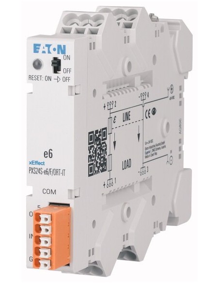 Wyłącznik elektroniczny selektywny z modułem do komunikacji 6A PXS24S-e6/F/ORT-IT PXS24S06A001