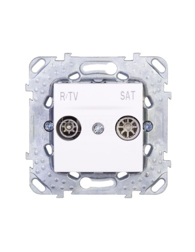 Unica Plus Gniazdo antenowe RTV-SAT biel polarna MGU50.454.18Z