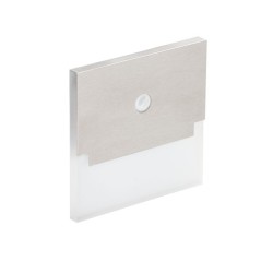 Oprawa LED 0,8W 12V SABIK PIR CW z czujnikiem ruchu aluminium szczotkowane Kanlux 27375 - hurtownia elektryczna Amper.pl