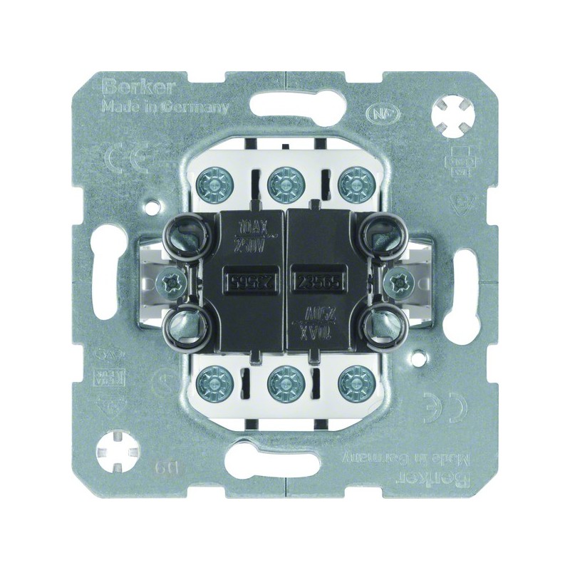 Berker One.Platform wyłącznik schodowy podwójny mechanizm Hager 53303808 - hurtownia elektryczna Amper.pl