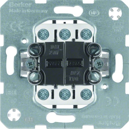 Berker One.Platform wyłącznik schodowy podwójny mechanizm Hager 53303808 - hurtownia elektryczna Amper.pl