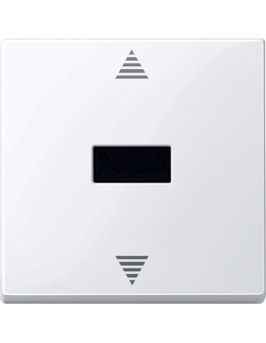 Przycisk żaluzjowy z odbiornikiem IR i przyłączem czujnika, B.A, P, Sys M Merten MTN588025 Schneider