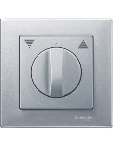 Merten, Płytka centralna System M żaluzjowy obrotowy aluminiowy Merten MTN569860 Schneider 2