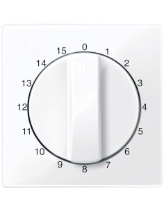 Płytka centralna mechanizmu łącznika czasowego, 15min, B.A, P, Sys M Merten MTN567425 Schneider 2