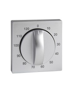 Płytka centralna mechanizmu łącznika czasowego, 120min, aluminium, system M Merten MTN539260 Schneider 2