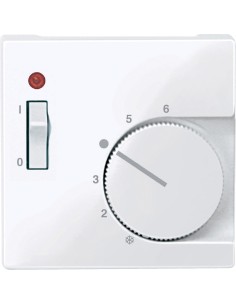 Płytka centr. mechan. pokoj. regul. temp. z łącznikiem, B.A, P, Sys M Merten MTN534825 Schneider 2