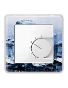 Płytka centr. mechan. pokoj. regul. temp., styk przeł., B.P, P, Sys M Merten MTN534719 Schneider 2