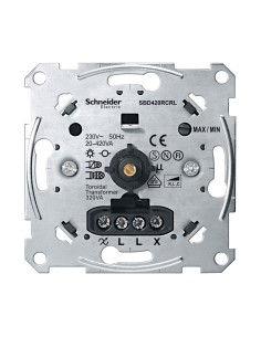 Merten, Mechanizm ściemniacza obrotowy R,L,C 230VAC 20-420VA Merten MTN5138-0000 Schneider 2