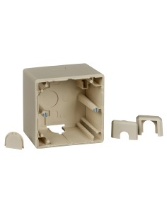 Merten, Ramka natynkowa M-Smart pojedyncza kremowy Merten MTN512144 Schneider 2