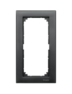 Merten, Ramka M-Plan podwójna bez poprzeczki antracytowy Merten MTN488814 Schneider 2