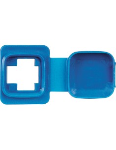 Kołnierz przeciwbryzgowy Reichle & De-Massari, niebieski Merten MTN465591 Schneider 2