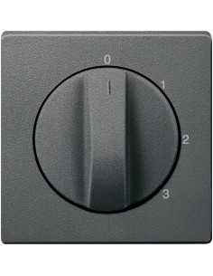 Płytka centralna trójpolowego łącznika obrotowego, antracyt, system M Merten MTN437314 Schneider 2