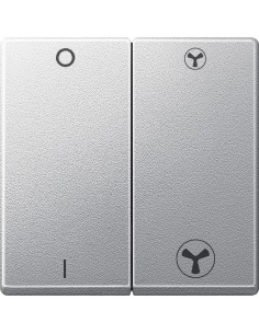 Merten, Klawisz System M łącznika wentylatora aluminiowy Merten MTN435060 Schneider 2