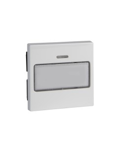 Klawisz z polem opisowym i lampką sygnalizacyjną, biały active, połysk, system M Merten MTN434725 Schneider 2