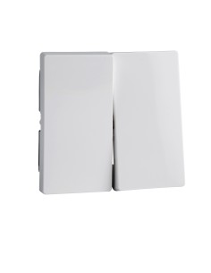 Merten, Klawisz System M podwójny biały active Merten MTN432525 Schneider 2