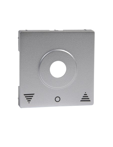 Merten, Płytka centralna System M łącznika na klucz żaluzjowy aluminiowy Merten MTN3883-0460 Schneider