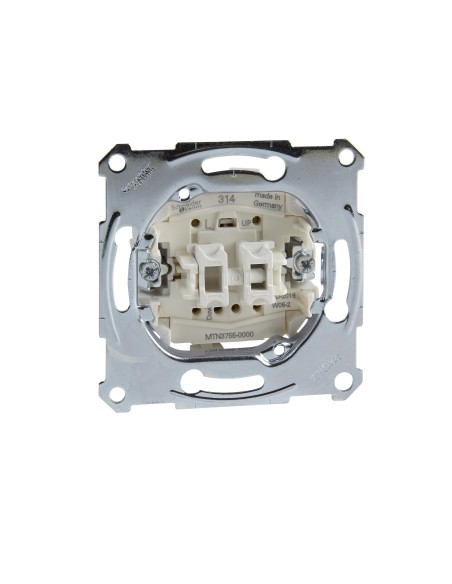 Merten, Mechanizm przycisku żaluzjowego zacisk bezśrubowy 250VAC 10A Merten MTN3755-0000 Schneider