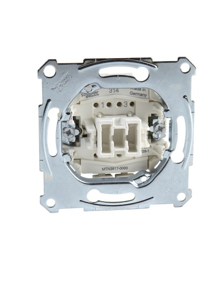 Merten, Mechanizm łącznika krzyżowego zacisk bezśrubowy 250VAC 16A Merten MTN3617-0000 Schneider