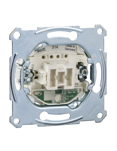 Mechanizm łączn. pojedyn., 2-bieg., z sygn. zał., p/t, 16AX, AC 250 V, b.śrub. Merten MTN3602-0000 Schneider