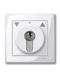 Merten -Płytka centralna System M łącznika na klucz DIN biały polarny Merten MTN319519 Schneider 2