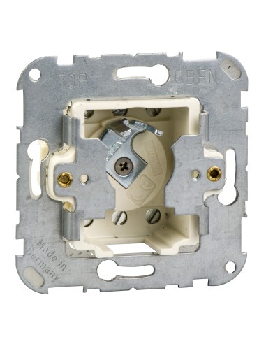 Mechanizm łącznika dwupołożeniowego z zamkiem cylindrycznym DIN, dwubiegunowy Merten MTN318601 Schneider