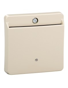 Merten, Płytka centralna System M łącznika hotelowego kremowy Merten MTN315644 Schneider 2