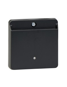 Merten, Płytka centralna System M łącznika hotelowego antracytowy Merten MTN315414 Schneider 2