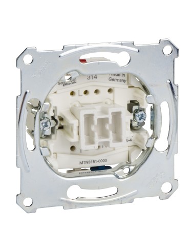Merten, Mechanizm przycisku zacisk neutralny zacisk bezśrubowy 250VAC 10A Merten MTN3151-0000 Schneider