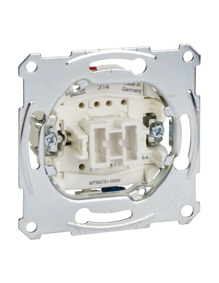 Merten, Mechanizm przycisku zacisk neutralny zacisk bezśrubowy 250VAC 10A Merten MTN3151-0000 Schneider