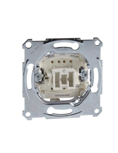 Merten, Mechanizm przycisku zacisk bezśrubowy 250VAC 10A Merten MTN3150-0000 Schneider