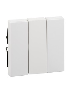 Merten, Klawisz System M potrójny biały active Merten MTN312625 Schneider 2