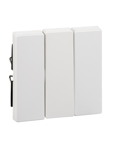 Merten, Klawisz System M potrójny biały active Merten MTN312625 Schneider