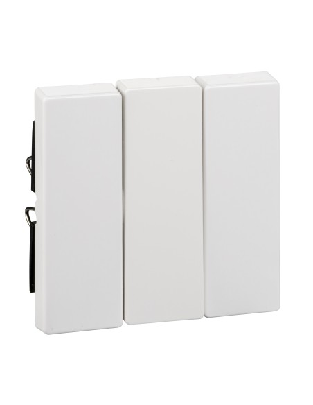 Merten, Klawisz System M potrójny biały active Merten MTN312625 Schneider