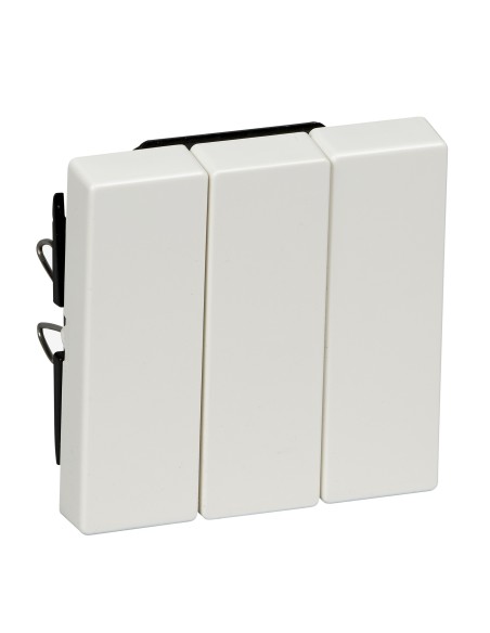 Merten, Klawisz System M potrójny biały polarny Merten MTN312619 Schneider