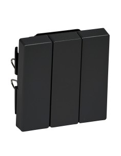 Merten, Klawisz System M potrójny antracytowy Merten MTN311914 Schneider 2