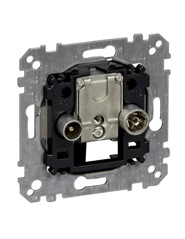 Merten, Mechanizm gniazda telewizyjnego r/tv+sat przelotowe Merten MTN299201 Schneider