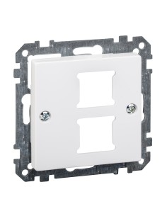 Płytka centralna mechanizmu gniazda RJ11/RJ45, podwójna, B.A, P, Sys M Merten MTN291625 Schneider 2